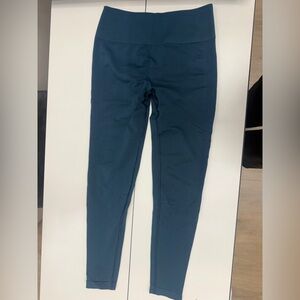 Alphalete amplify blue/green legging size medium